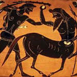 Trabalhos menores de Hércules: Centauro Eurytion 