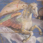 Constelação de Pegasus mitologia grega